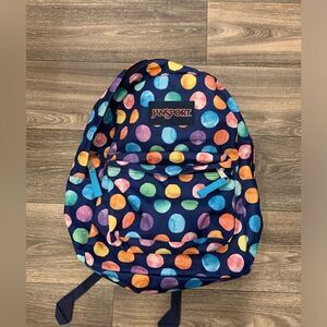 Jansport Colorful Circles NWOT Backpack Adjustable Straps
